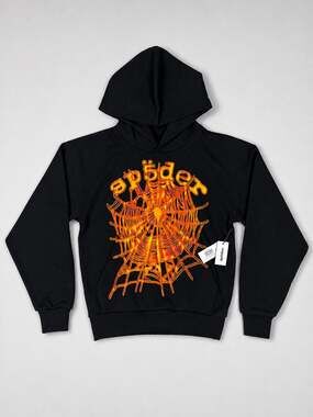 Sp5der OG Web V2 Hoodie Black